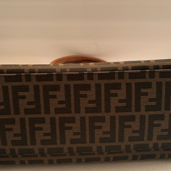 🌼🌺🌸FENDİ AUTHENTIC VINTAGE ZÜCCA DU JOUR BAG - Picture 14 of 14